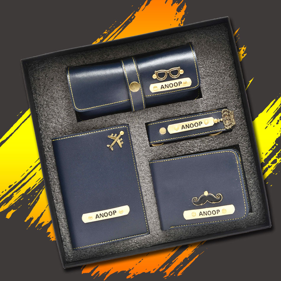 Unique Gift for Men | Customized Men 4 in 1 Combo Set