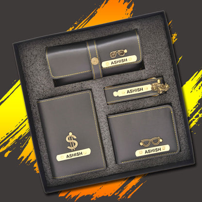 Unique Gift for Men | Customized Men 4 in 1 Combo Set