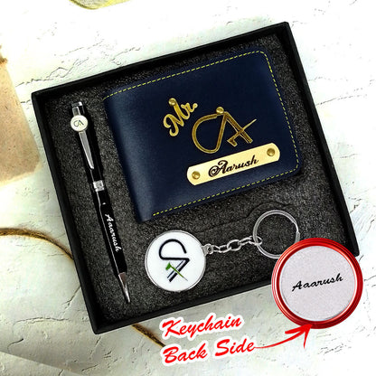 Customized Wallet Pen & Keychain Combo For CA